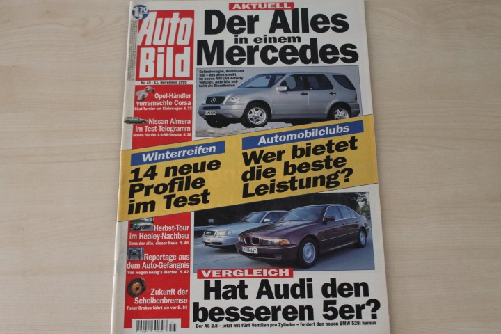 Deckblatt Auto Bild (45/1995)